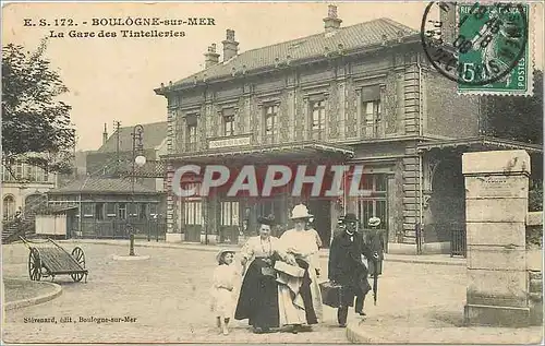 Cartes postales Boulogne-sur-Mer la gare des Tintelleries