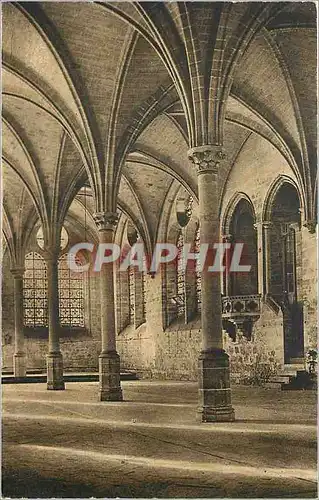 Cartes postales Abbaye de Royaumont Asniere-sur-Oise ancien refectoire