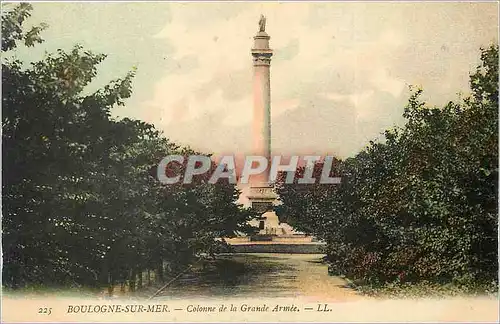 Cartes postales Boulogne-sur-Mer colonne de la grande armee