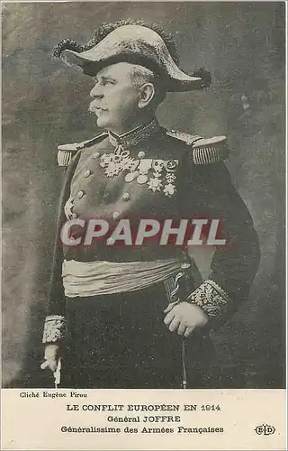 Cartes postales General Joffre Medailles