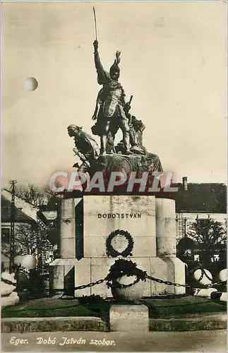 Cartes postales Eger Dobo Istvan szobor Hongrie