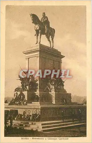 Ansichtskarte AK Roma Monumento a Gluseppe Garibaldi