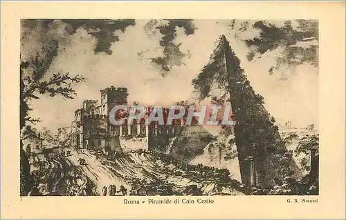 Cartes postales Roma Piramide di Ciao cestio