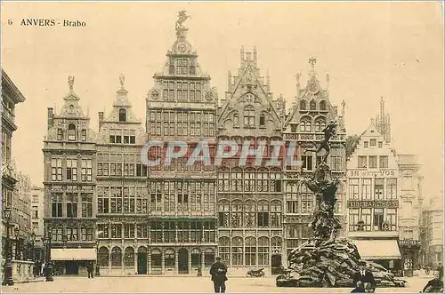 Cartes postales anvers Brabo