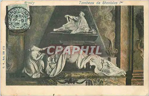 Cartes postales nancy Tombeau de Stanslas 1er