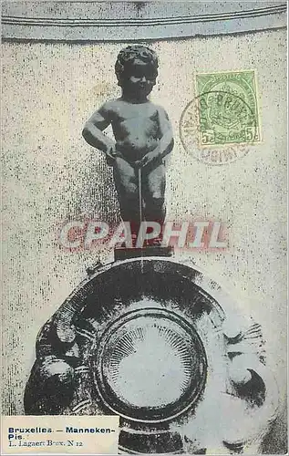 Cartes postales Bruxelles manneken