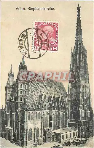 Cartes postales Wien Stephanskirche