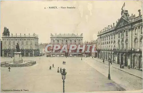 Cartes postales Nancy Place Stanslas