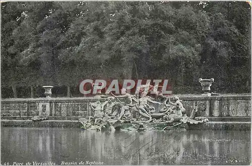 Cartes postales parc de versaille Bassin de neptune