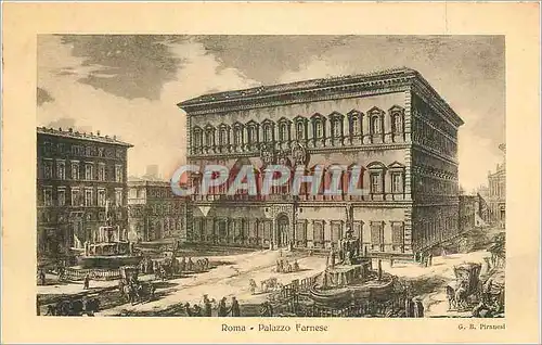 Cartes postales Roma Palazzo farnese