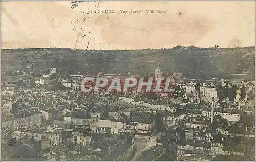 Cartes postales Bar le duc Vue generale Ville Basse
