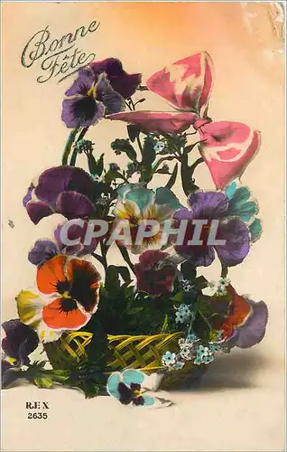 Cartes postales V�ux Fleurs