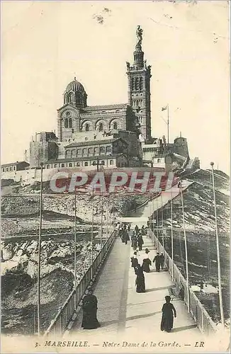 Cartes postales Marseille Notre Dme de la garde LR