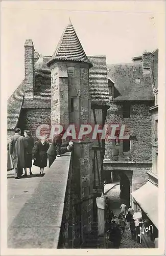 Cartes postales Le Mont St Michel manche Sur les Remparts