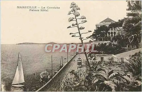 Cartes postales Marseille la Corniche Palace Hotel