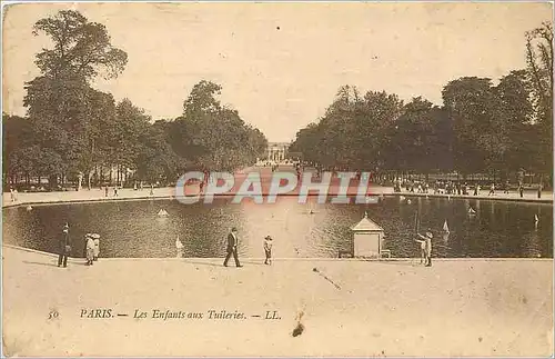 Cartes postales Paris Les enfants aux Tuileries