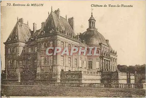 Ansichtskarte AK Environs de Melun- Chateau de vaux le Vicomte