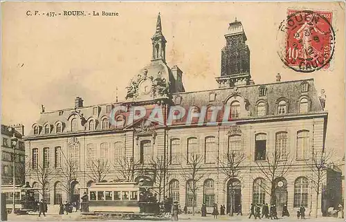 Cartes postales Rouen La bourse