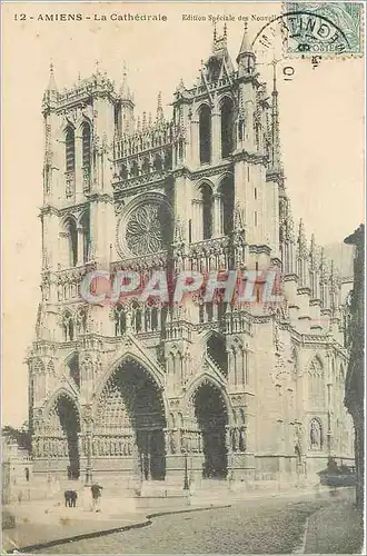 Cartes postales Amiens La Cathedrale