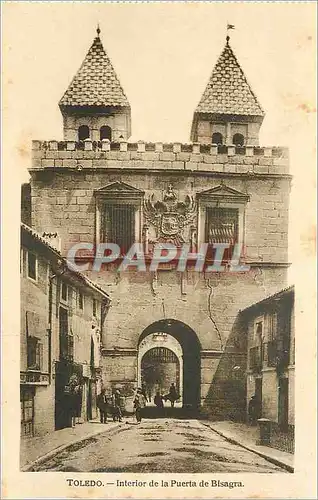 Ansichtskarte AK Toledo Interior de la Puerta e Bisagra