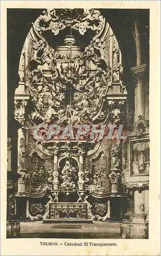 Cartes postales Toledo catedral El transparente