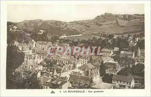 Cartes postales La bourboule Vue generale