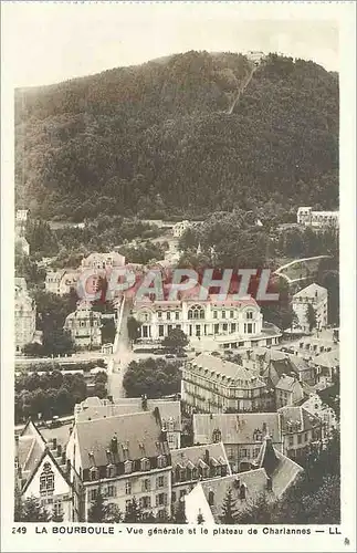 Ansichtskarte AK La bourboule vue generale et le plateau de Chariannes