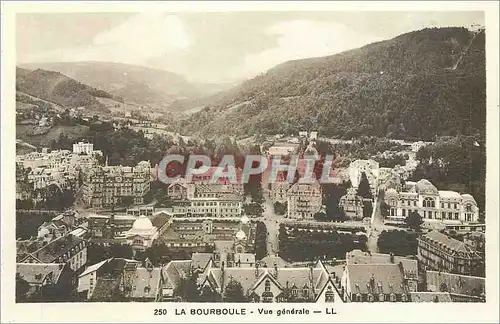 Cartes postales La bourboule vue generale