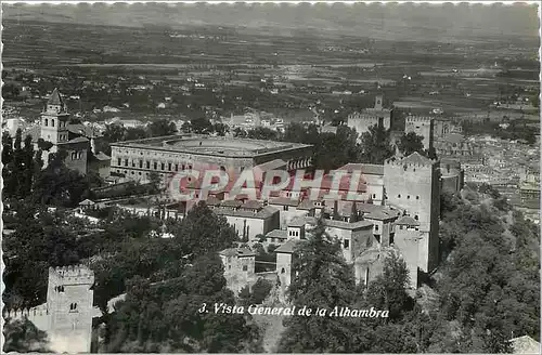 Ansichtskarte AK Vista general de la alhambra
