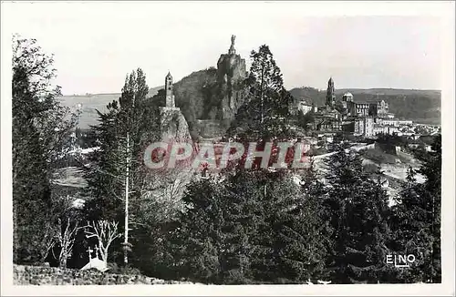 Ansichtskarte AK le Puy Velay The Loire alt 30m pysage pris de la Route de Polignac