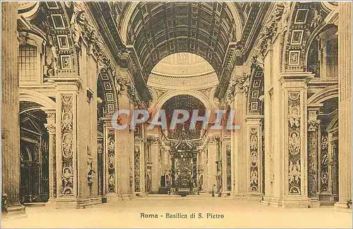 Cartes postales Roma Basilica di S pietrp