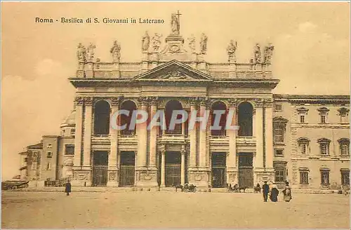 Cartes postales Roma Basilic di S Giovanni Laterano