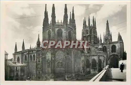 Cartes postales Burgos Cathedrale Hinder Part