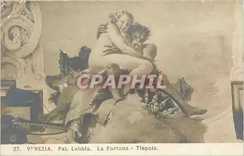 Cartes postales Venezia Al Labbia La fortuna Tiepolo
