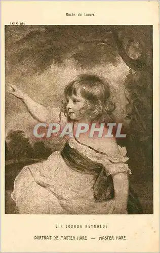 Cartes postales Portrait de aster Hre Master Hare