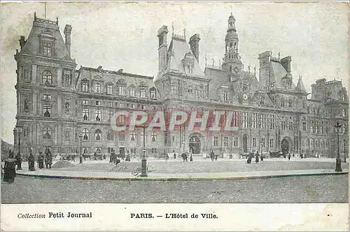 Cartes postales Paris Hotel de ville