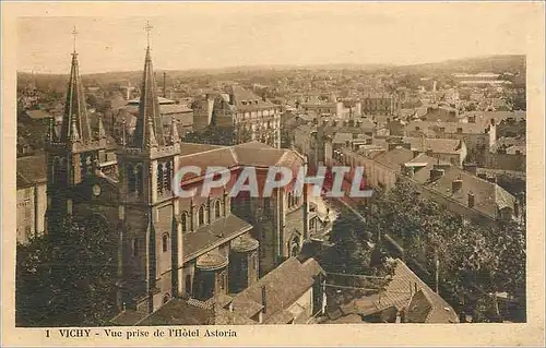 Cartes postales Vichy Vue prise de l'hotel Astoria