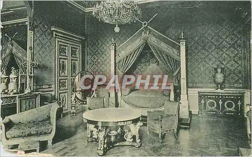 Ansichtskarte AK Compiegne Le chateau chambre a coucher de napoleon 1er