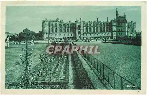 Cartes postales Saint Germain en Laye le chateau Pacade cote Parc