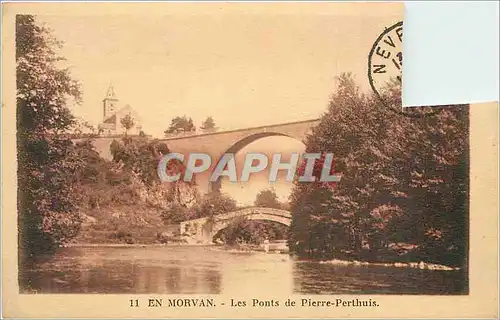 Ansichtskarte AK En Morvan les ponts de Pierre perthuis