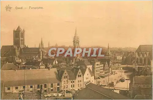 Cartes postales Gand Panorama