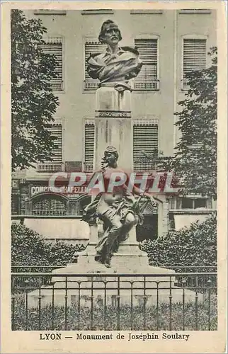 Cartes postales Lyon Monument de Josephin Soulary