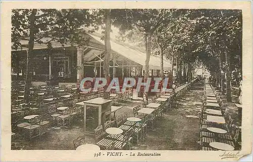 Cartes postales Vichy La restauration