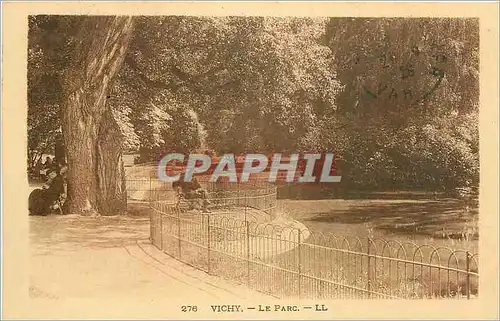 Cartes postales Vichy le parc