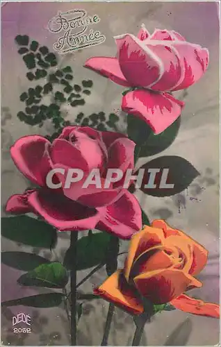 Cartes postales V�ux Fleurs