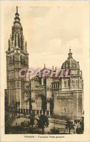 Cartes postales Toledo Catedral Vista general