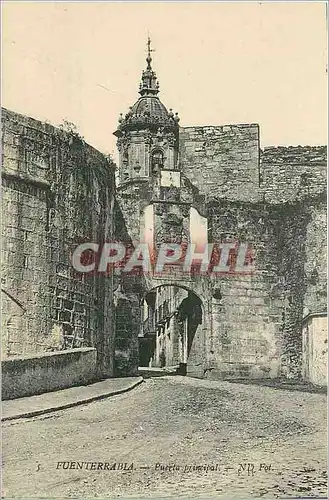 Cartes postales Fuenterrable puerta principal