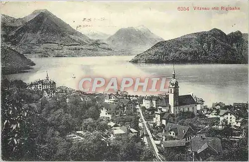 Cartes postales Vitznau mit rigibhn
