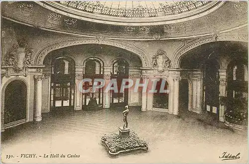 Cartes postales Vichy le hall du casino