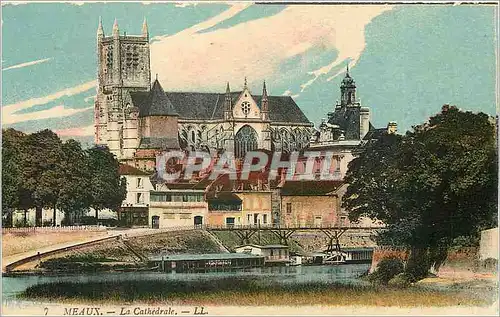 Cartes postales Meaux la cathedrale